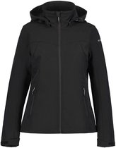 Icepeak Brenham Softshell Veste Femme, noir Taille 3XL | UE 46
