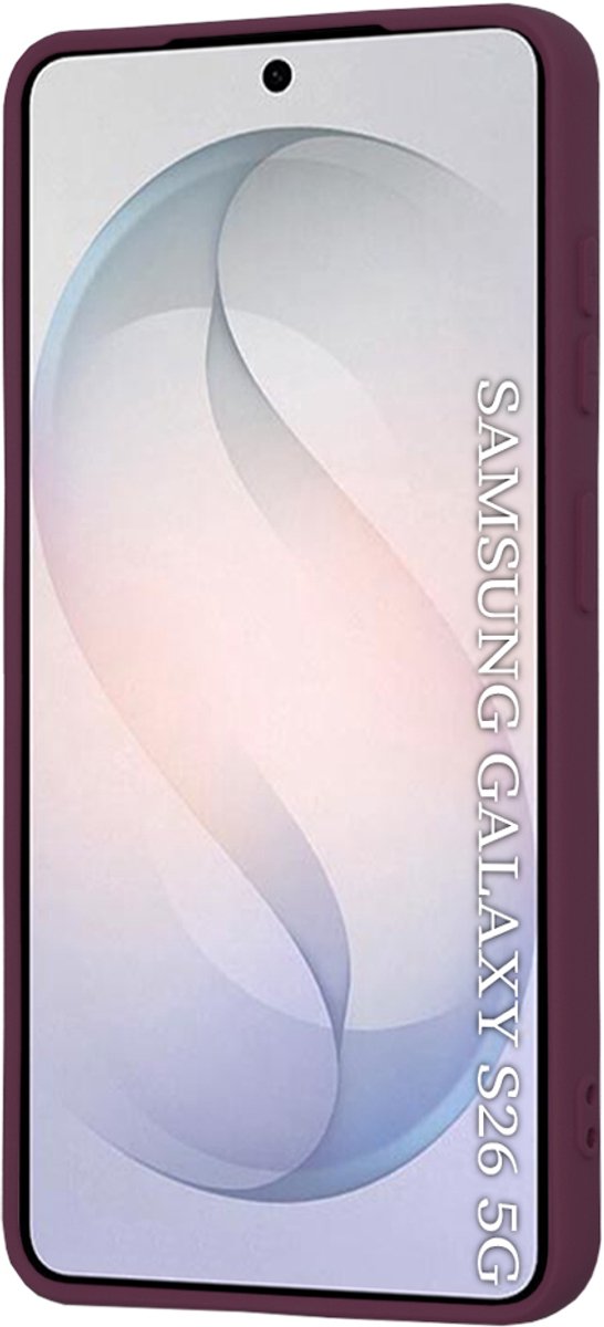 Techsuit - SoftFlex MagSafe - Samsung Galaxy S26 - Plum Red