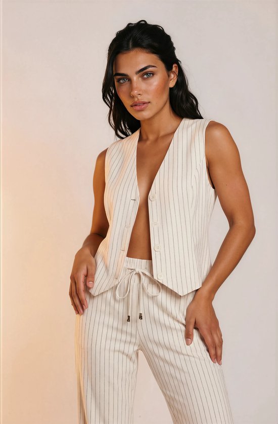 MI PIACE - Travel Gilet Stripe 2294 Kit Dark Blue Pin