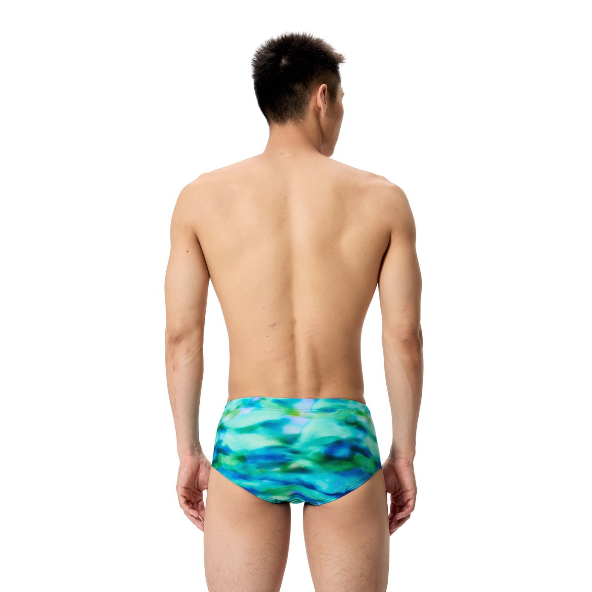Speedo Heren Zwemslip Printed 13.5Cm Groen/Blauw — afbeelding 4