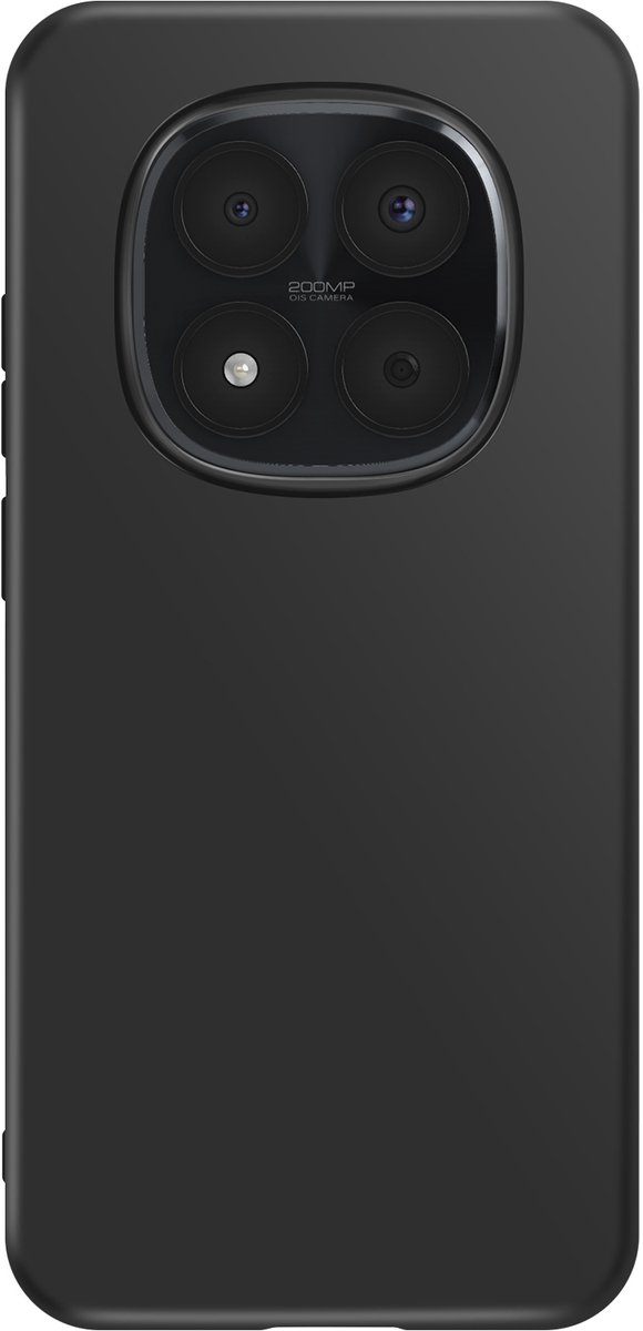 Mayaxess, Hoesje voor Redmi Note 15 Pro 5G van Zacht Schokbestendig Siliconen, Zwart