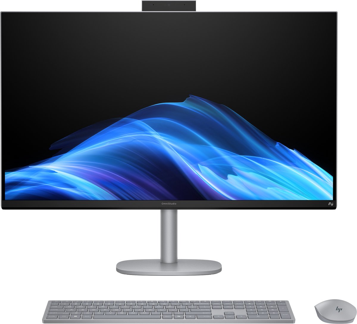 HP OmniStudio X All-in-One Desktop Next Gen AI 32-c1970nd PC Copilot+ PC Intel Core Ultra 7 258V 80 cm (31.5") 3840 x 2160 Pixels Alles-in-één-pc 32 GB LPDDR5x-SDRAM 1 TB SSD Windows 11 Home Wi-Fi 7 (802.11be) Zilver
