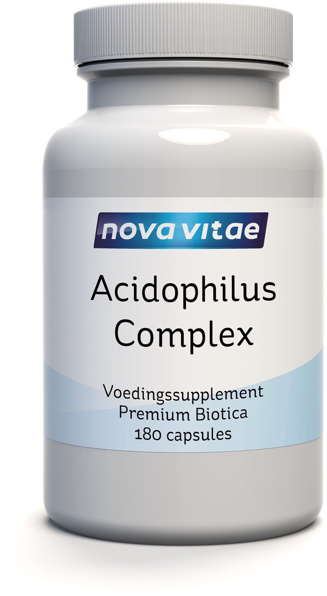 Nova Vitae - Acidophilus Complex - 5 miljard - 180 capsules