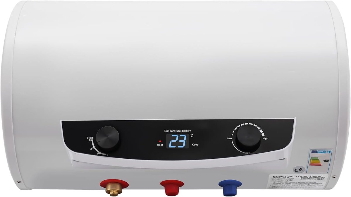 Elektrische Boiler - Warmwaterketel - Direct Warm Water - IPX4 Waterdicht - 50 Liter - Wit