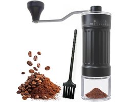 Handkoffiemolen - Handmatige molen - Verse koffie zetten - 40 standen instelbaar - 176 x 92 x 67 cm