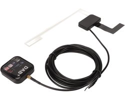 Digitale Radio Ontvanger - DAB+ USB Dongle - Auto Audio - Stabiel Signaal - 20x14x4 cm