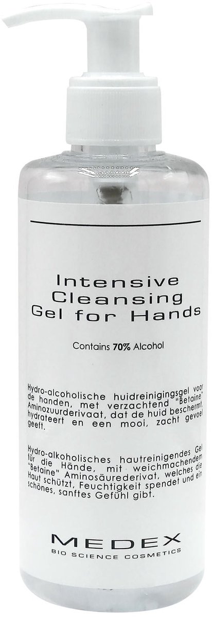 Medex Intensive Cleansing Gel for Hands - 250ml