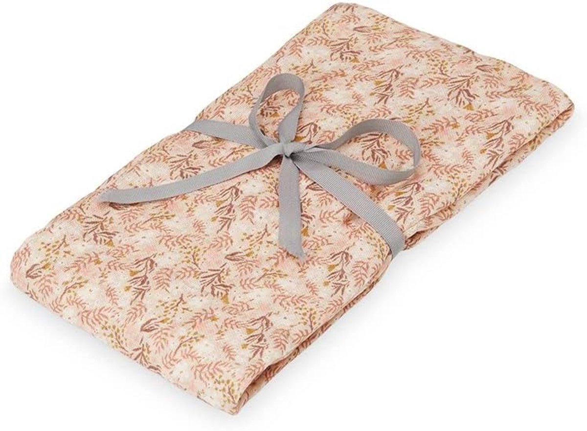 Hydrofiele Doek XL - Baby Swaddle - Veelzijdig Gebruik - 100% Biologisch Katoen - 120x120cm - Aurora Print