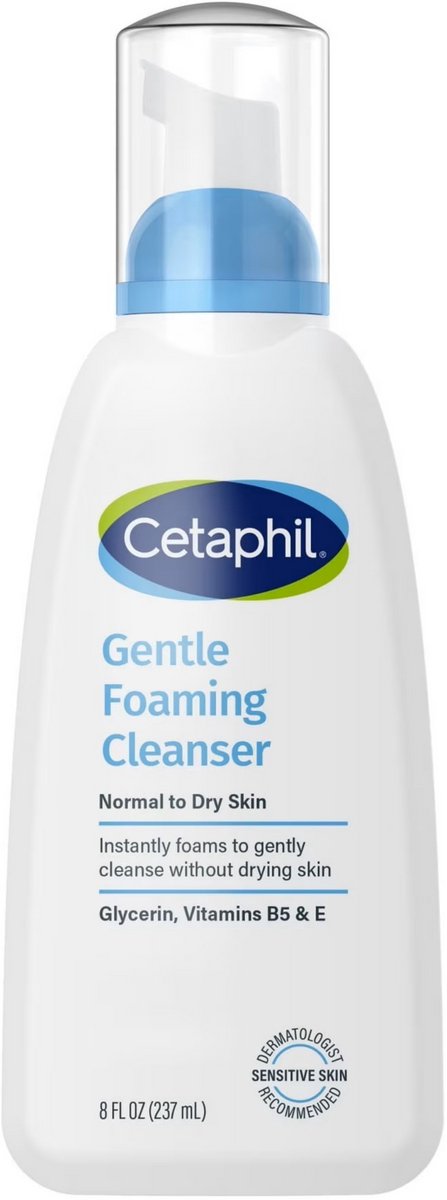 Cetaphil - Gentle Foaming Cleanser - Dry to Normal - Sensitive Skin - Fragrance Free - 236 ml