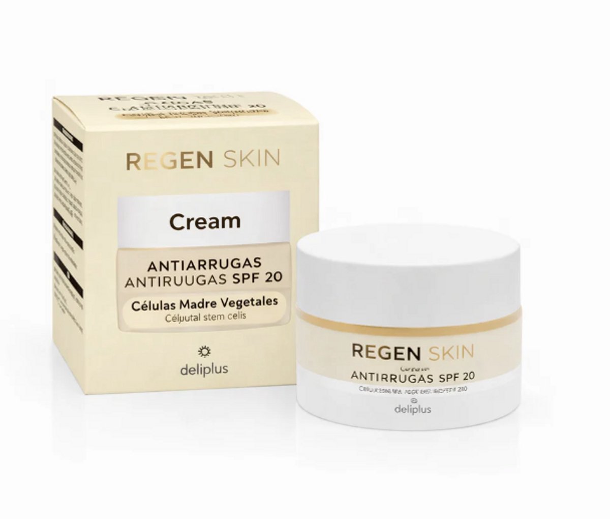 Regen Skin Anti-rimpel gezichtscrème dag crème SPF 20 Deliplus 50ml