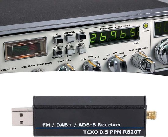 Radio Ontvanger - Frequentie Scanner - Radio Luisteren - Breed Frequentiebereik - 0.5 PPM TCXO - Zwart — afbeelding 5