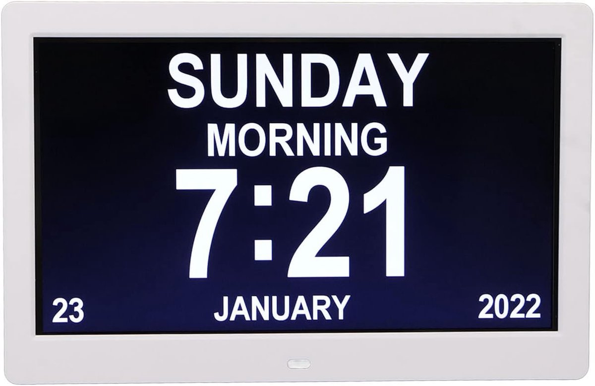 Digitale Fotolijst - Slimme Beeldscherm - Foto's Tonen - IPS Touchscreen - 10 Inch - Wit