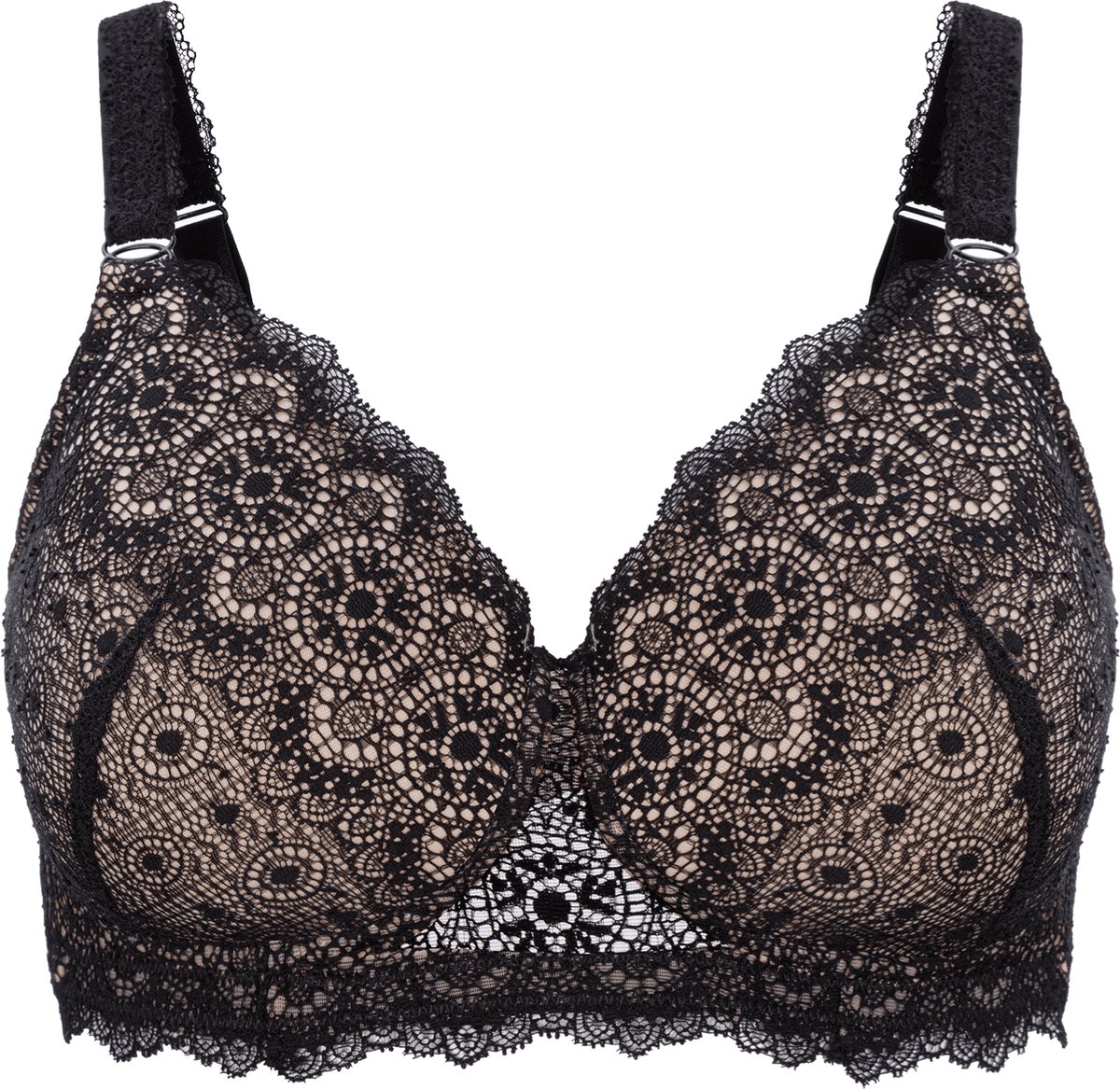 Megami - Allure prothese bh - M9103 - Zwart - 75D