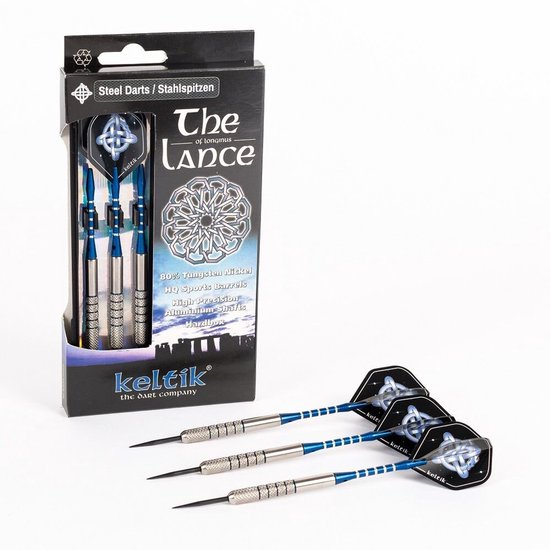 Steeldart Stalen Dart Pijlen Keltik The Lance 24 g - 80% Tungsteen — afbeelding 4
