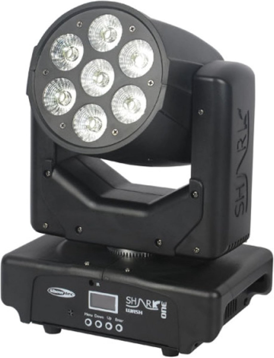 Moving Head Wash - Verlichting Effect - Podium Gebruik - Compact Ontwerp - 41x28x24 cm
