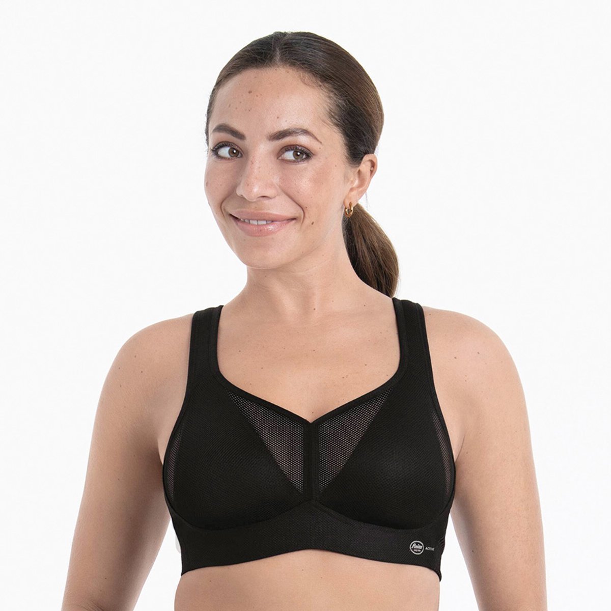 Anita - Active Sport BH Air Control X DeltaPad - Zwart - 75D