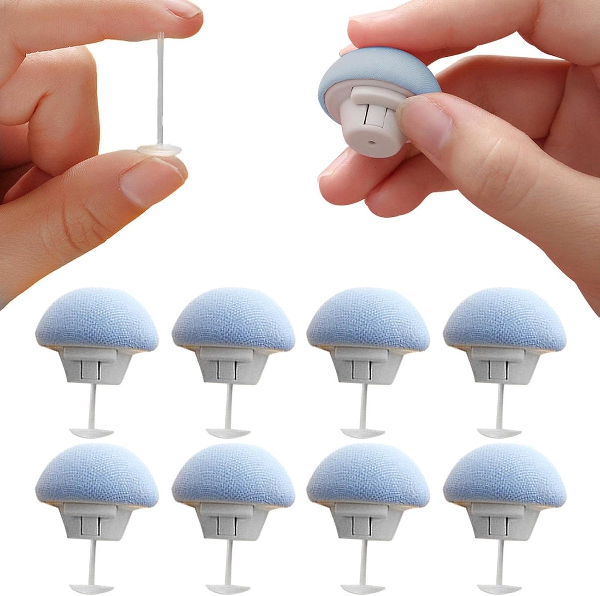 Dekbedclips Set - Beddengoed Clips - Dekbed Vastzetten - Onzichtbaar Bevestigen - 8 Stuks