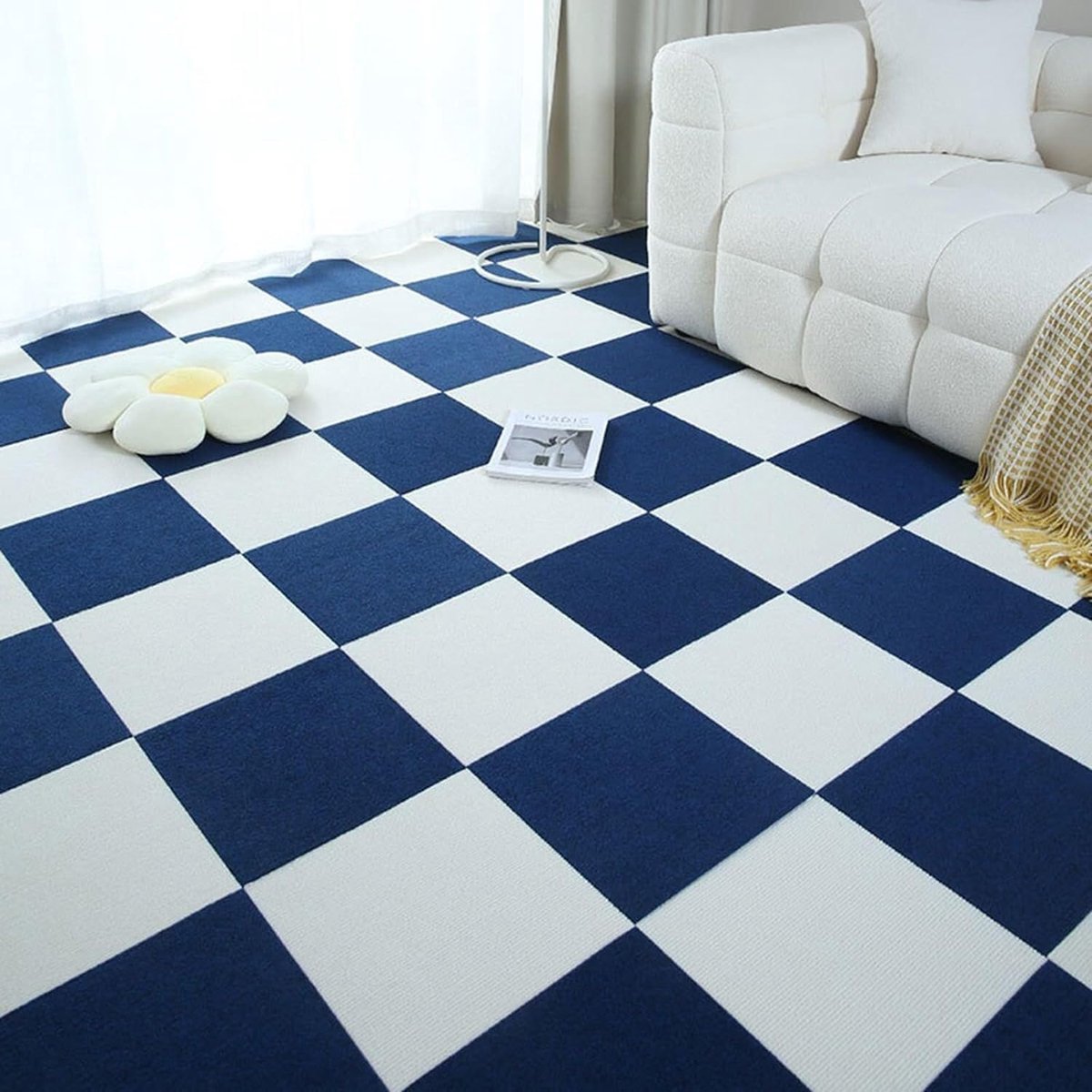 Tapijttegels Zelfklevend - Vloerbedekking Stukken - Woonkamer Decoratie - Eenvoudige Insta