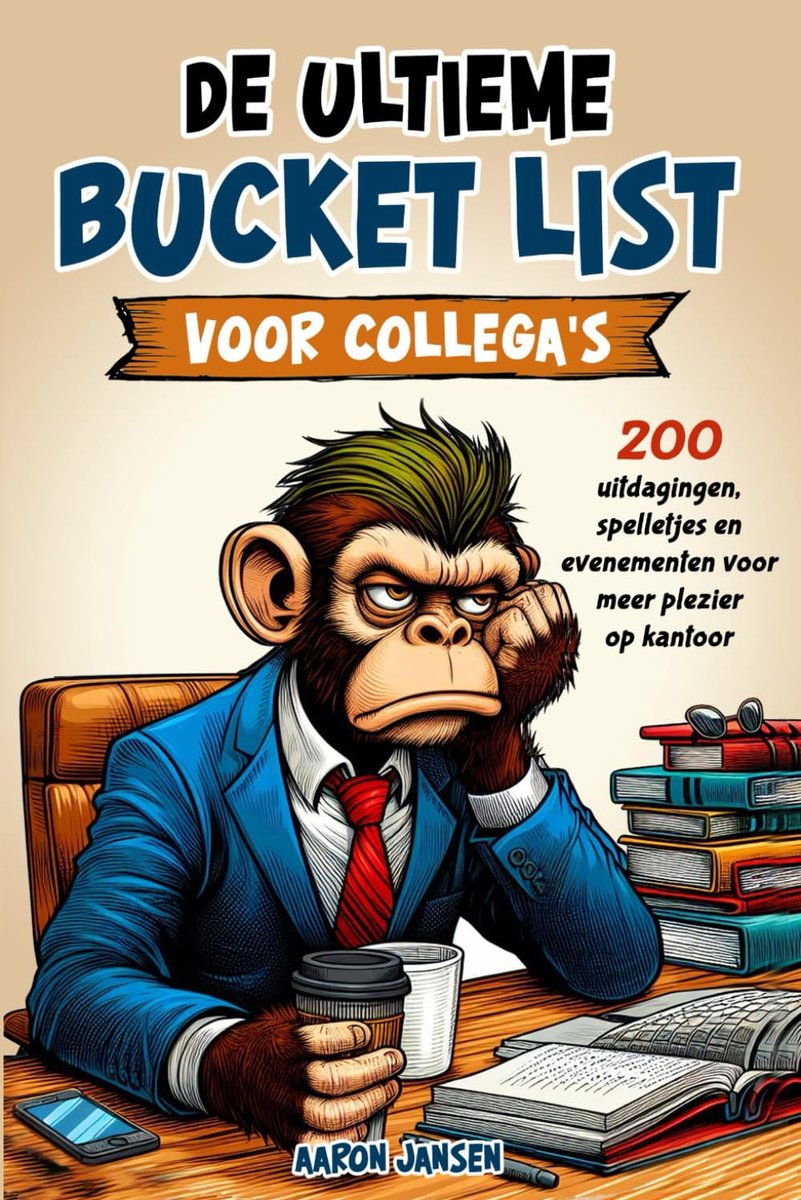 Bucketlist Collega's - Uitdagingen Spelletjes - Meer Plezier Kantoor - 200 Ideeën - 15x23 cm