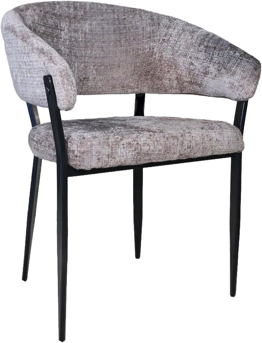 Eetkamerstoelen Set - Stoelen Met Armleuning - Comfortabel Zitten - Set Van Vier - 58x58x8