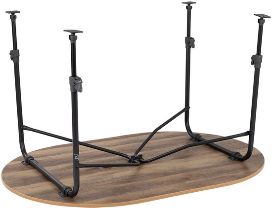 Bo-Camp - Tafel - Feather - Ovaal - 130x90 cm van Merkloos — afbeelding 4