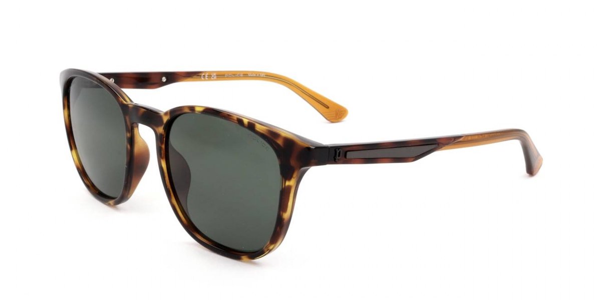 Police SPLF18V Shiny dark havana 53/20/145 MAN Zonnebrillen