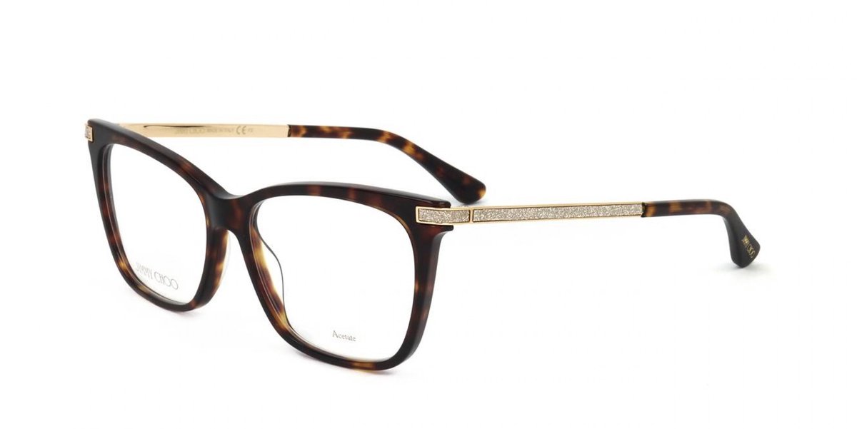 Jimmy Choo JC353 Havana 53/15/145 WOMAN Brilmonturen