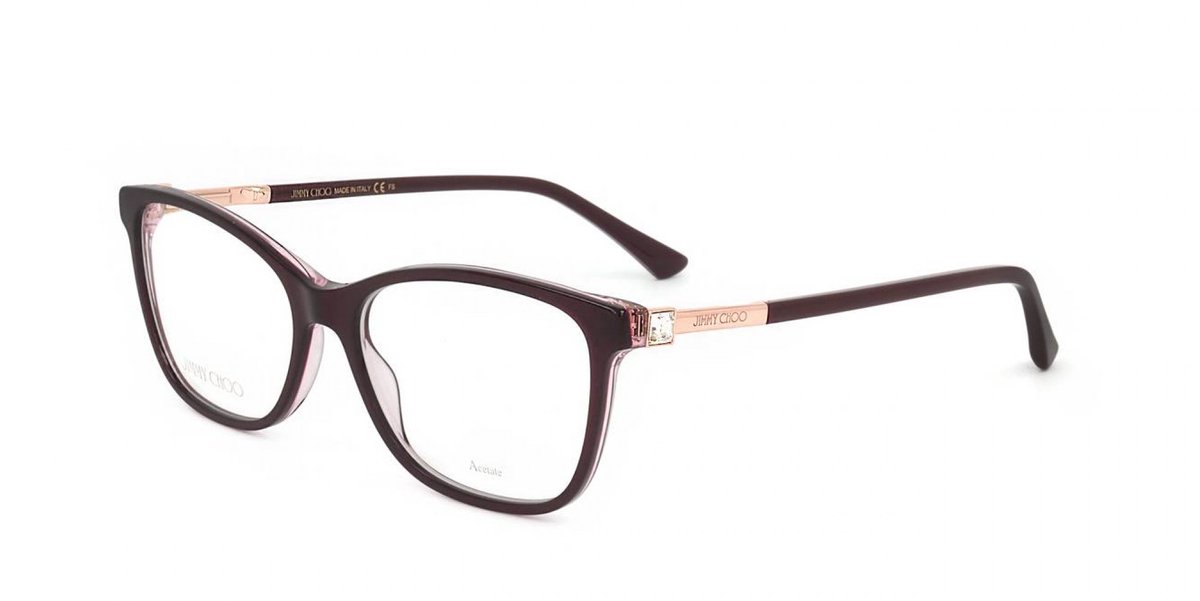 Jimmy Choo JC274 Burgundy 53/16/145 WOMAN Brilmonturen