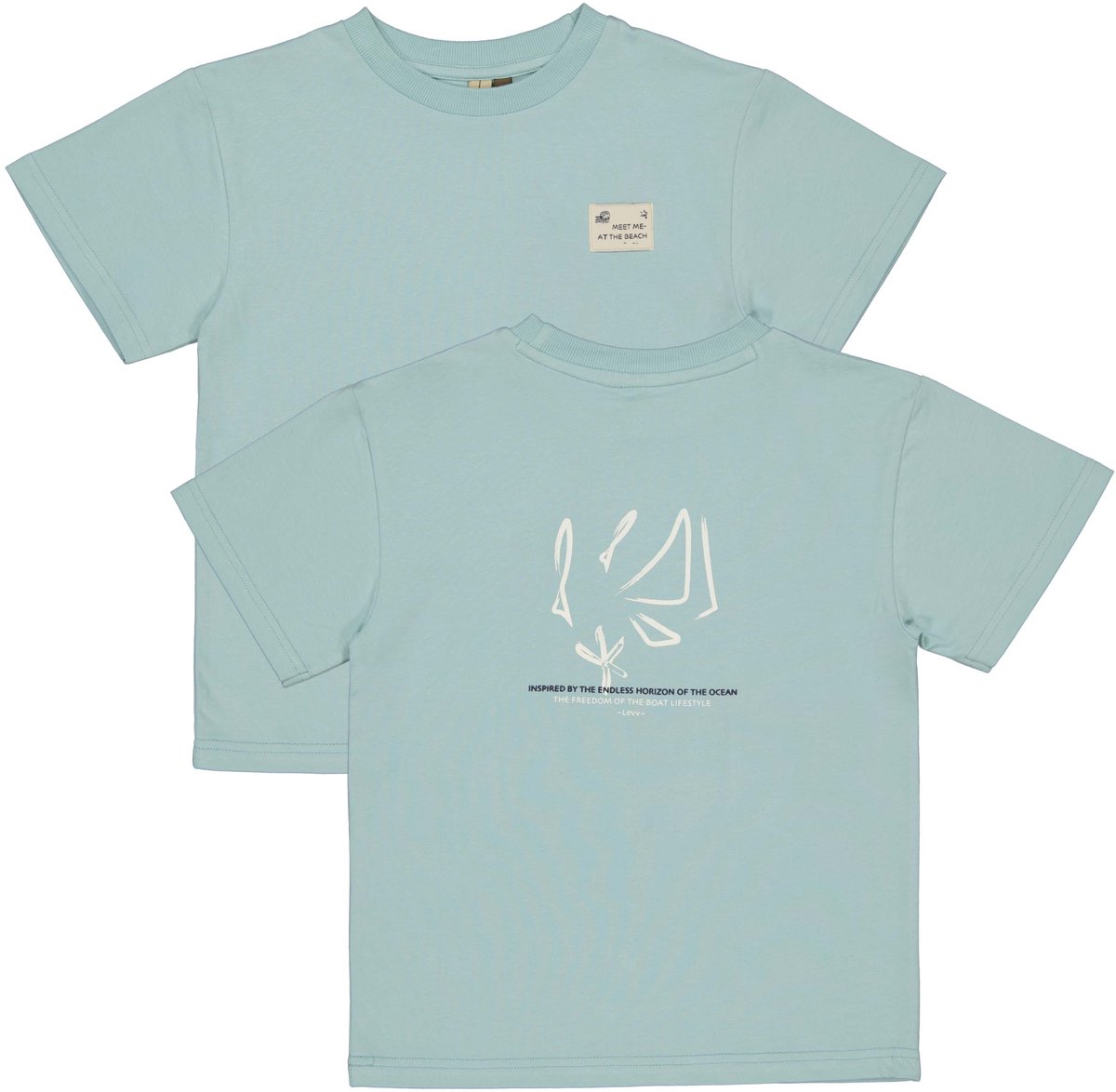 Levv - Bauke Jongens Shirt - Maat 134