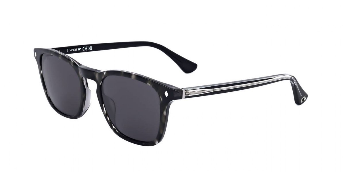Web WE0327 Black 50/20/145 MAN Zonnebrillen