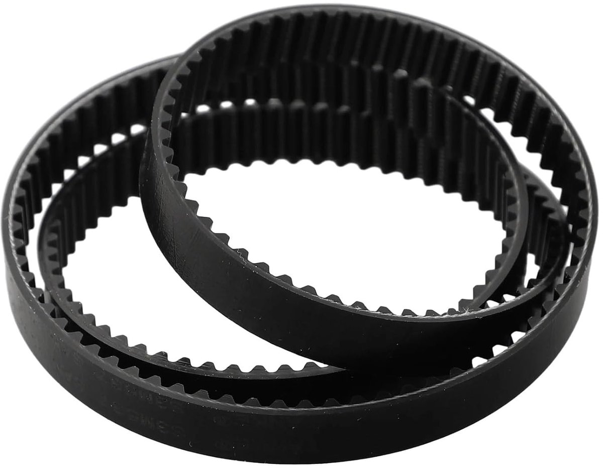 Broodbakmachine Riem - Transportband Keuken - Brood Bakken - Duurzaam Rubber Materiaal - 140-204mm 420-612mm - Zwart