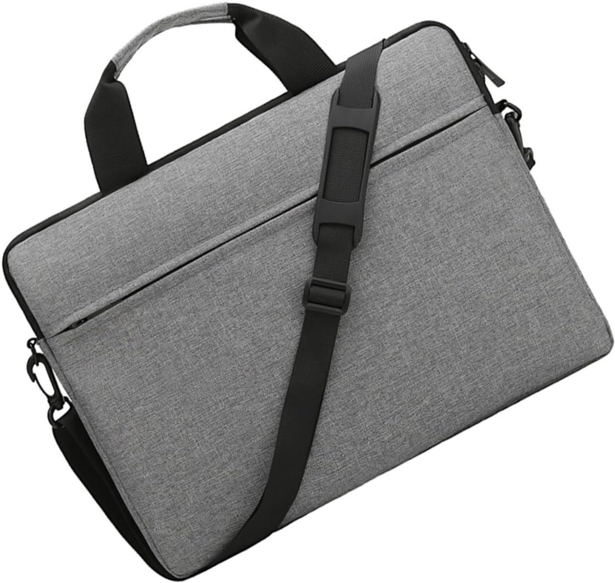 Laptop Tas - Laptoptas Vrouwen - Zakelijk Reizen - Waterafstotend Nylon - 40x30x5 cm - Grijs