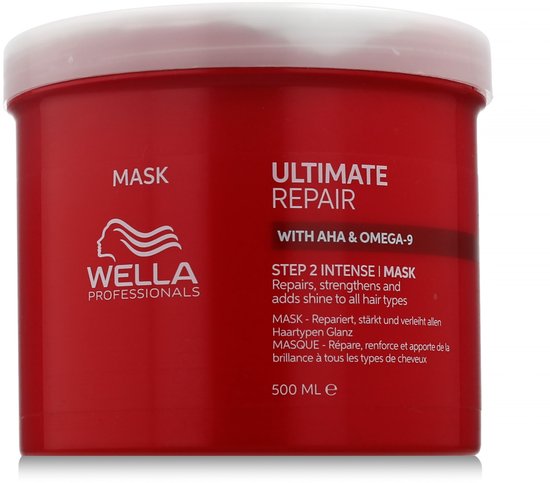 Wella Professionals Ultimate Repair Masker 500ml - haarmasker - herstelt beschadigd haar