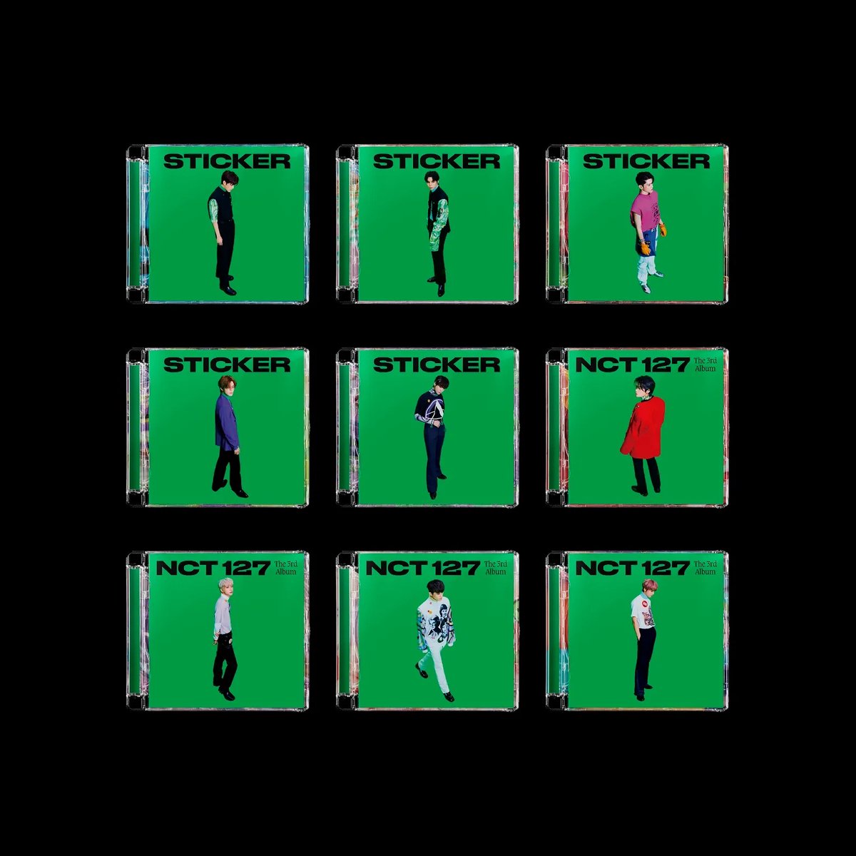 Nct 127 - Sticker (3rd Album) (CD)