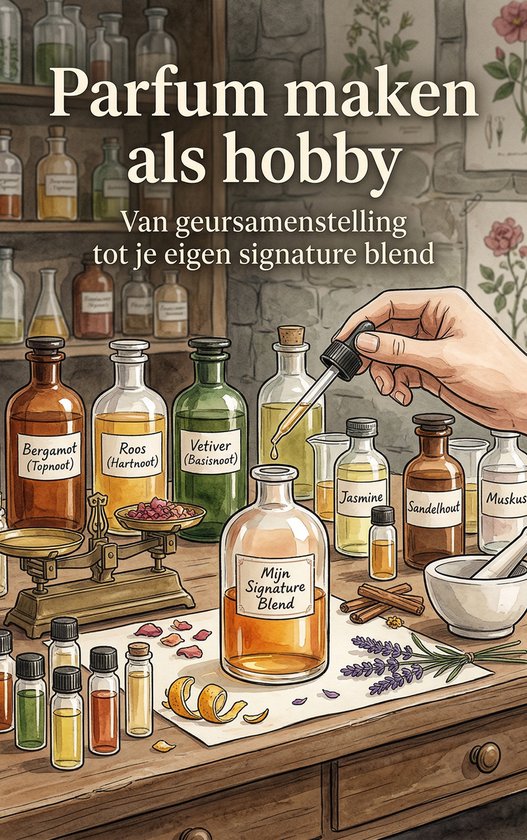 Parfum maken als hobby - cover