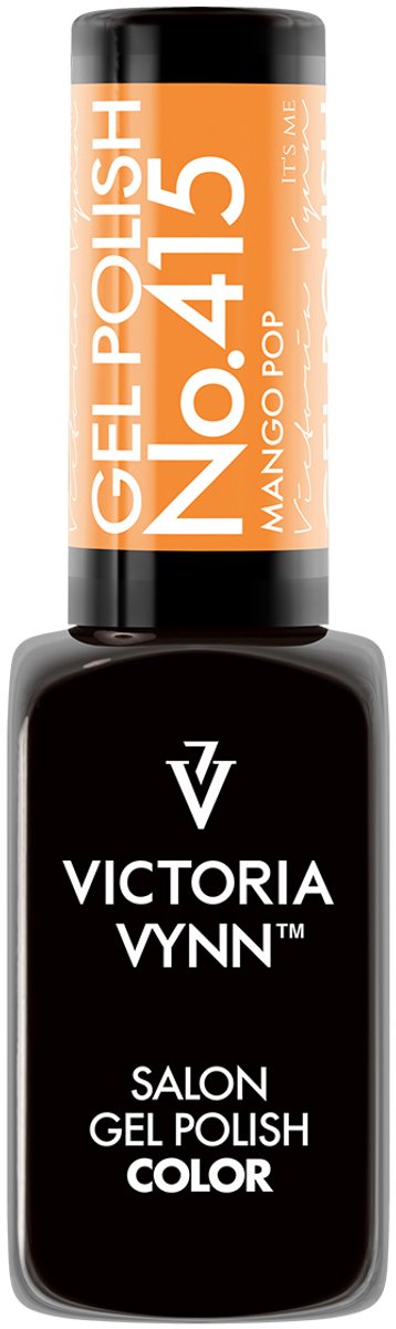Victoria Vynn – Salon Gelpolish 415 Mango Pop - oranje gel polish - neon - gellak - nagels - nagelverzorging - nagelstyliste - uv / led - nagelstylist - callance
