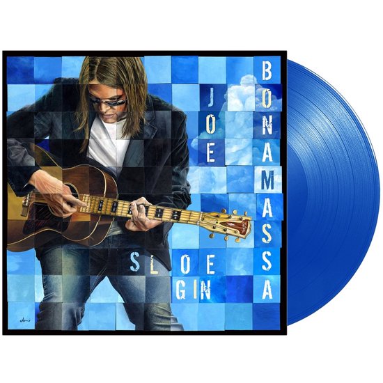 Albumhoes van Joe Bonamassa - Sloe Gin met blauwe vinyl.