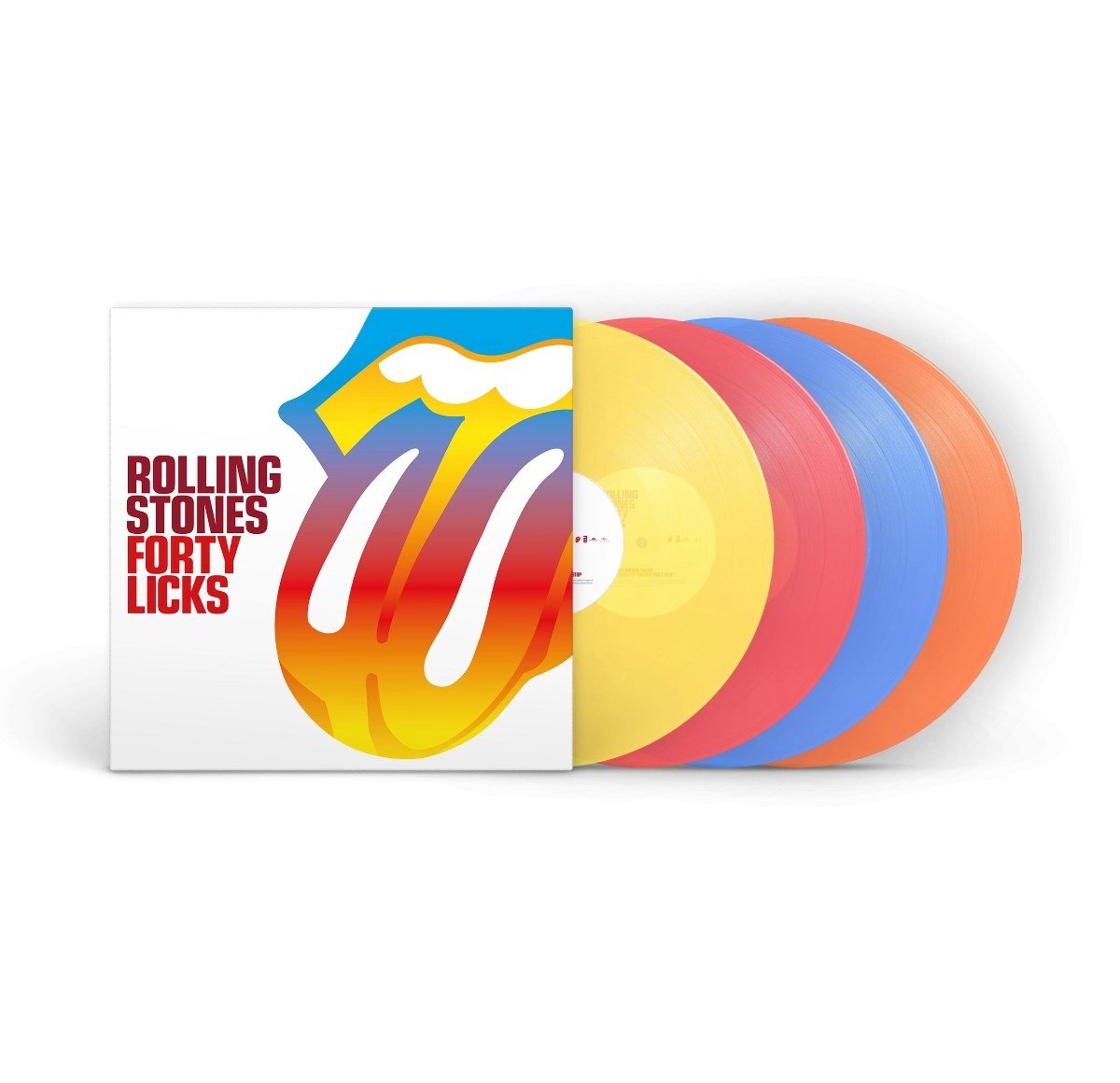 The Rolling Stones - Forty Licks (4 LP) (Coloured Vinyl)