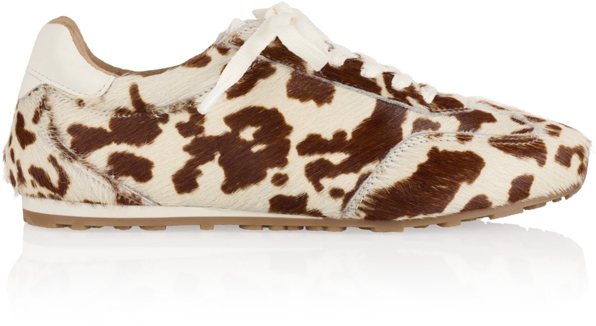DWRS Label - Sneakers - Sava Cow Hair - Cognac Off white - Maat 39