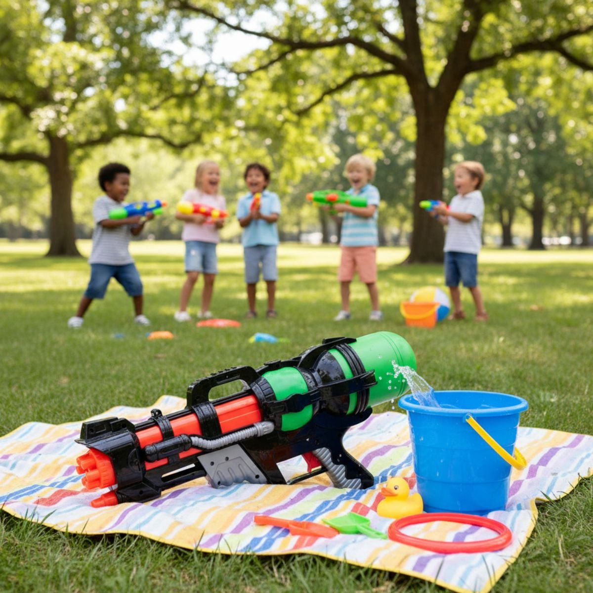 Eddy Toys Watergun 44cm 437g 2as pp - Voor waterpret - Compact formaat — afbeelding 3