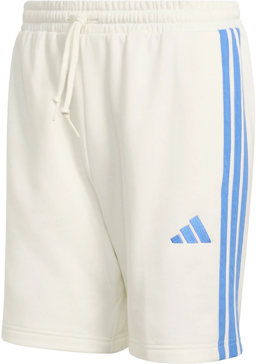 Adidas Joggingshort Ess 3S FT Heren Wit