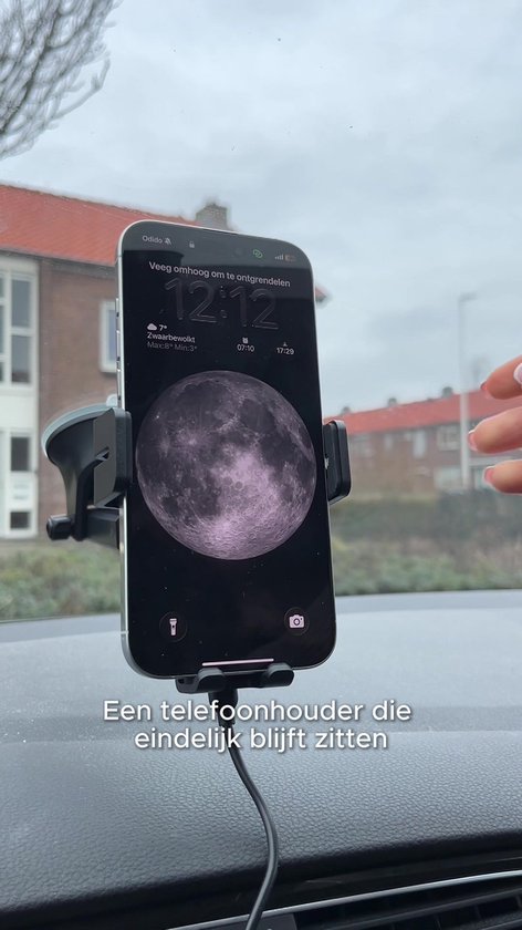 Wegman Telefoonhouder Auto 15W QI Draadloze Oplader - Automatische Vergrendeling - Ventilatie rooster, Raam, Dashboard - Zuignap - Smartphone Autolader Draadloos - GSM Houder Mobiel - Car Phone Holder