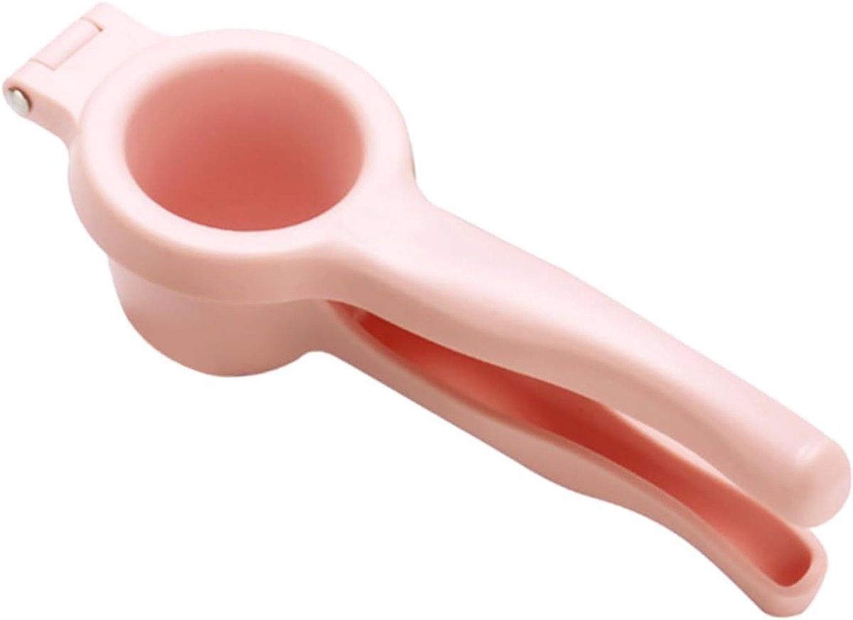 Citruspers Handpers - Keuken Sapmaker - Vers Sap Maken - Ergonomisch Handvat - 22x6x6cm - roze