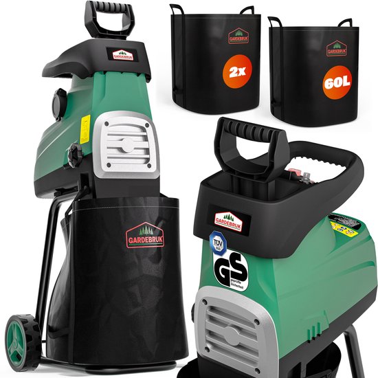 Gardebruk Hakeselaar - Elektrisch 3100W takdikte 44mm – Groen/Zwart