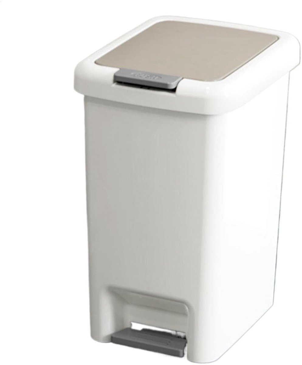 Vuilnisbak voor thuis, keukenafvalemmer | Kleine pedaalemmer | Home Supplies ergonomische softclose-afvalemmer voor woonkamer en keuken