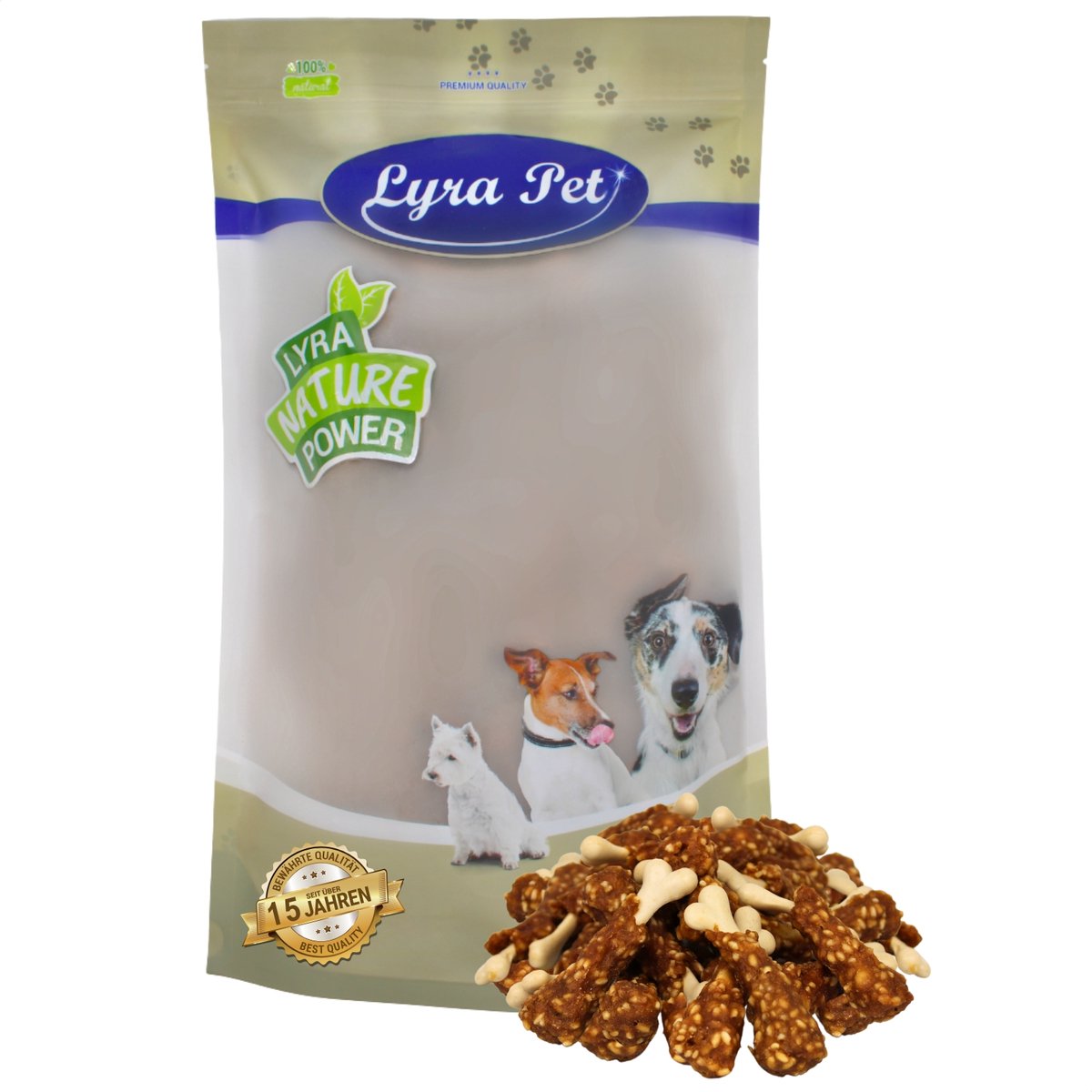 1 kg Lyra Pet® kippendijen