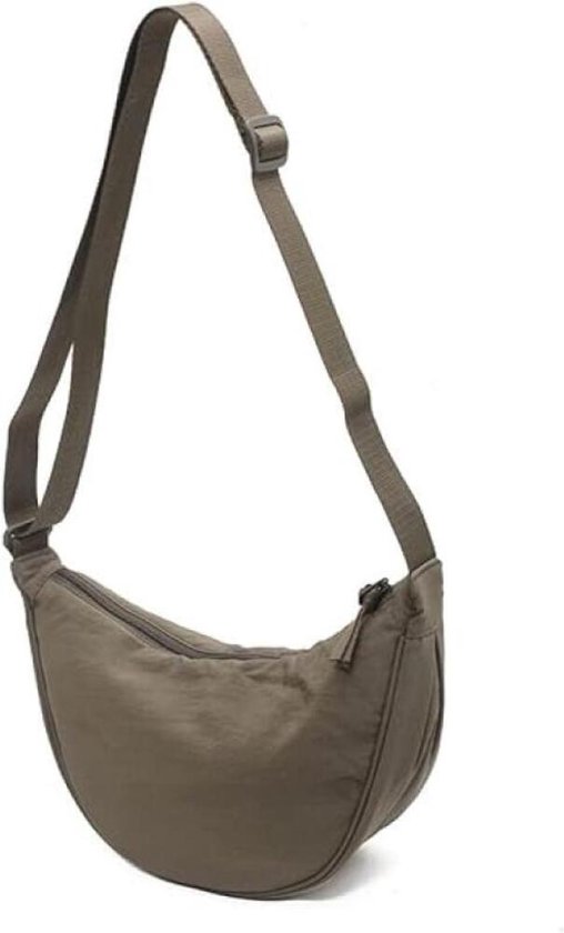 Sac Crossbody Femme - Sac Crossbody pour femmes - sac demi-lune - Sac à épaule Femme - Petits sacs à taille Femme - sling bag - sac banane - Sacs crossbody - élégant sac crossbody demi-lune - sac à épaule femme - petite sangle large - léger - Vert