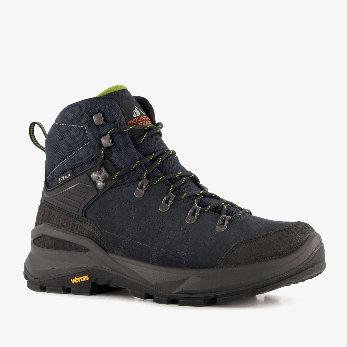 Mountain Peak heren cat. B wandelschoenen vibram zool Blauw