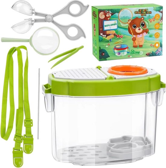 12-delige Vergrootglasset Voor Kinderen – Mini-loepjes In 4 Kleuren, 5x Vergroting – Ideaal Voor Natuuronderzoek En Detectivefeestjes