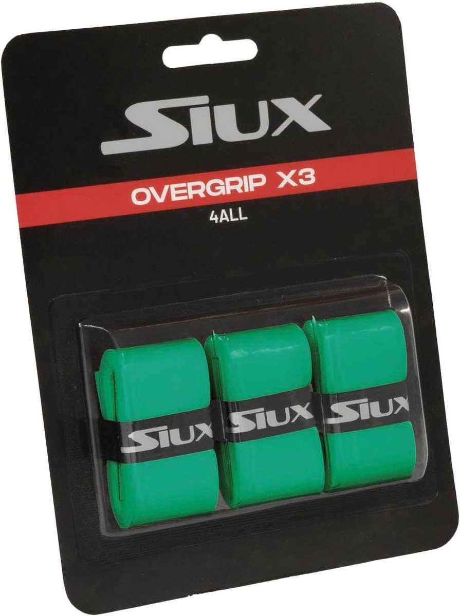 Set van 3 Overgrips voor Tennissen en Padelrackets, Absorberend en Antislip